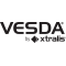 Vesda Xtralis VSR-2200 Sub-Rack - 2x VEP Displays - 2x Blanking Plates